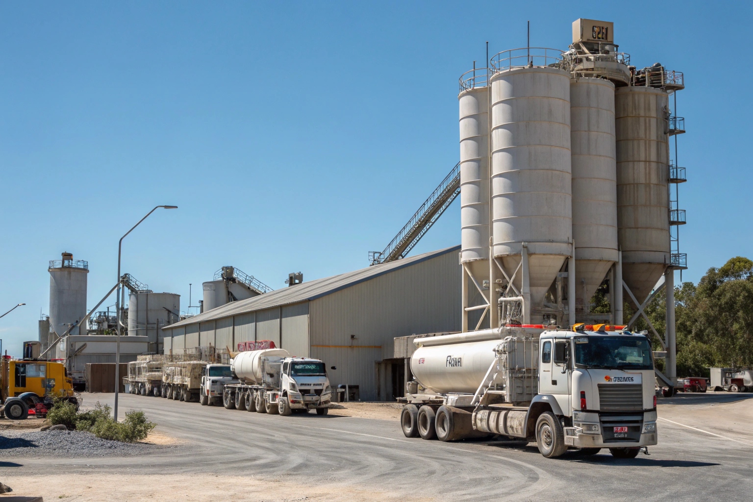 Ready mix concrete batching plant supplying the Hervey Bay and Fraser Coast region